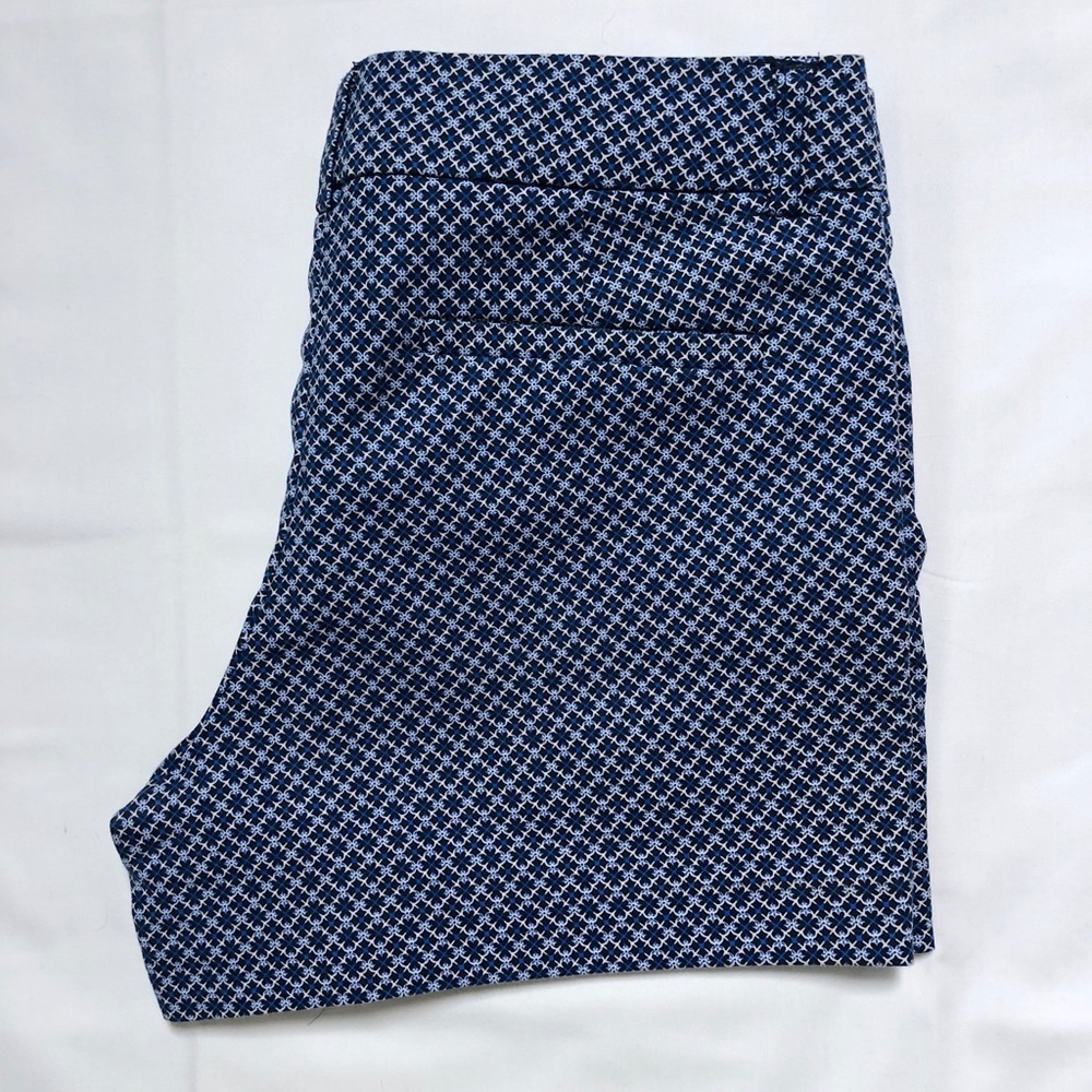 Blue Patterned Shorts - Picture 2 of 5